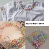 Natural Snow Cracked Crystal Beads 6 8 12mm