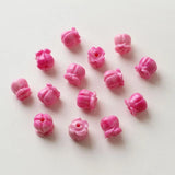 20PCS French Vintage Tulip Flower DIY Making Supplies Beads