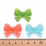 50pcs Acrylic Bowknot Beads for Jewelry Making DIY Crafts