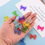 50pcs Acrylic Bowknot Beads for Jewelry Making DIY Crafts