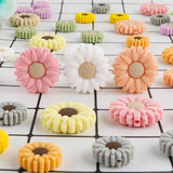 Mini Flowers Donuts Silicone Beads for DIY Jewelry Making