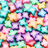 Mixed Butterfly Spacer Beads Polymer Clay for Jewelry Making DIY Bracelet
