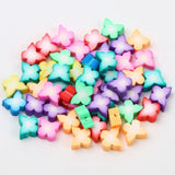 Mixed Butterfly Spacer Beads Polymer Clay for Jewelry Making DIY Bracelet