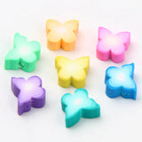 Mixed Butterfly Spacer Beads Polymer Clay for Jewelry Making DIY Bracelet