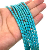 3MM Natural Turquoises Smooth Round Beads for Jewelry Making DIY