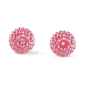 Resin Bayberry Ball Rhinestone Beads Spacer Bead for Jewelry