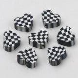 Polymer Clay Heart Beads for DIY Jewelry Making