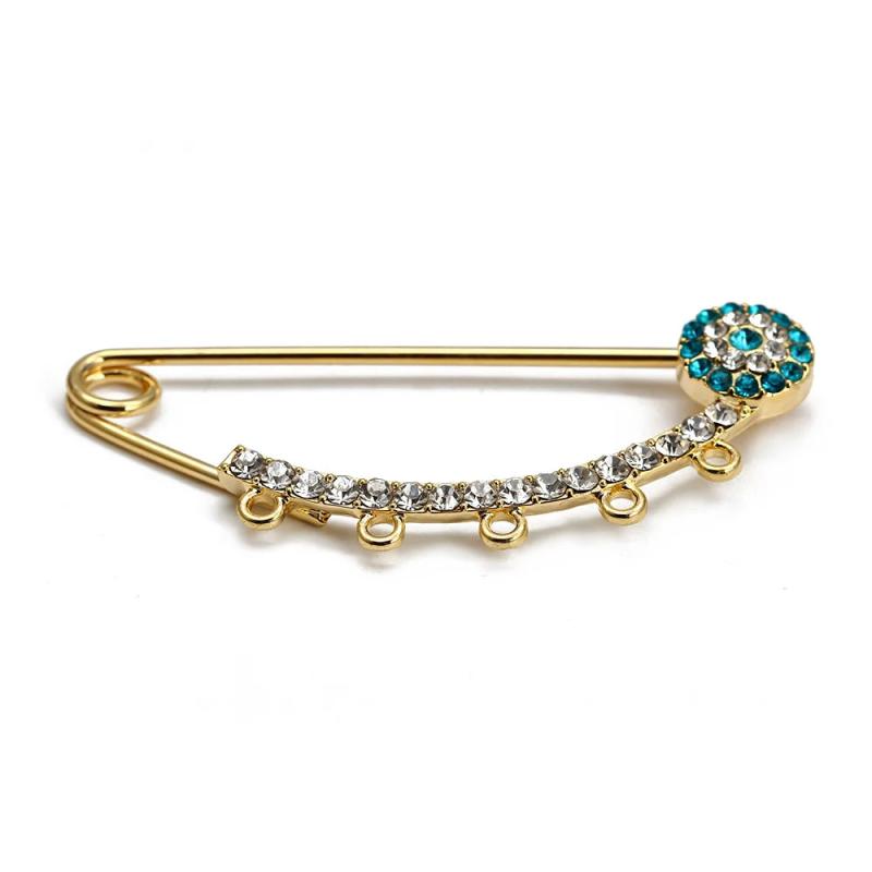 Evil Eye Brooch Pin for Women Girls