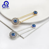 Evil Eye Brooch Pin for Women Girls