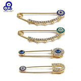 Evil Eye Brooch Pin for Women Girls