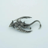 Vintage Sky Dragon Metal Brooch Pin Men Brooch