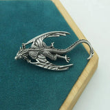 Vintage Sky Dragon Metal Brooch Pin Men Brooch
