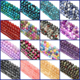 Tourmaline Jade Agate Rose Quartz Amazonite Stone Beads for Jewelry Making