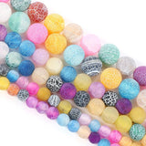 Tourmaline Jade Agate Rose Quartz Amazonite Stone Beads for Jewelry Making