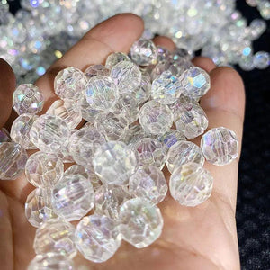 Acrylic Angle Beads DIY Crafts String Loose Bead Necklace Earrings