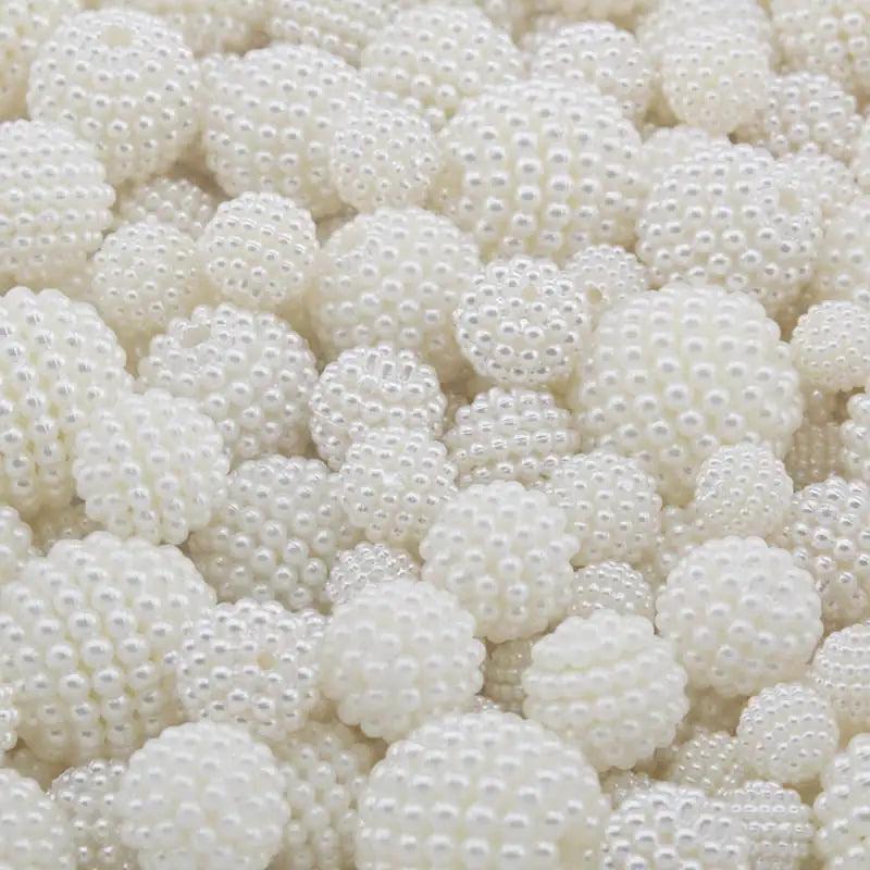 10-150Pcs/Lot 10-30mm Acrylic Bayberry Bead Spacer Beads For Jewelry Making