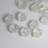 UV Crystal Glow Cat Paw Beads for Jewelry Making Bracelet DIY Decoration
