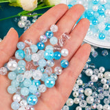 Acrylic Beads Mix Round 8-10mm for DIY Jewelry Making C0115