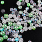 Acrylic Beads Mix Round 8-10mm for DIY Jewelry Making C0115