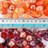 50g Vintage Mixing Beads Acrylic Beads for Phone Charms DIY Jewelry R0134