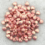 30-120pcs 11mm Heart Shape Acrylic Beads for Jewelry Making DIY