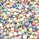 30-120pcs 11mm Heart Shape Acrylic Beads for Jewelry Making DIY