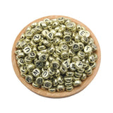 Mini Acrylic Square Letter Beads for DIY Craft Making