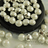 100p AB Colors Half Pearls Rhinestone Beads Sewing On Rhinestones