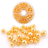 Acrylic Pearls Round Beads for Jewelry Making DIY Garment, Loose Beads