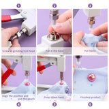 Acrylic Pearls Round Beads for Jewelry Making DIY Garment, Loose Beads
