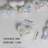 Love Heart Beads Jewelry Making DIY Decorations Accessories