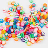 10mm Painted Bead Polymer Clay Beads For DIY Jewelry C0970