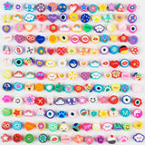 10mm Painted Bead Polymer Clay Beads For DIY Jewelry C0970