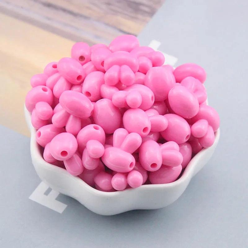 Acrylic Animal Head Beads for Jewelry Making DIY Clothing Decor