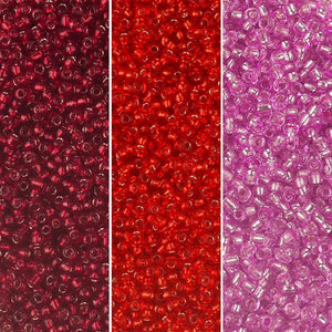 5750Pcs/Lot 2mm Spacer Red Glass Bead DIY Necklace Bracelet Jewelry