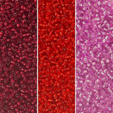5750Pcs/Lot 2mm Spacer Red Glass Bead DIY Necklace Bracelet Jewelry
