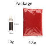 5750Pcs/Lot 2mm Spacer Red Glass Bead DIY Necklace Bracelet Jewelry