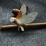 Enamel Alloy Owl Lapel Pin Decorative Pin
