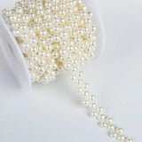 Double Cotton Pearls Bead Chain Trim for Party