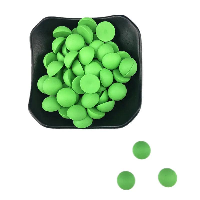 50pcs 16mm Matte Pearl Craft Beads DIY Jewelry