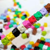 Colorful Cube Cheese Beads DIY Jewelry Making Decorations