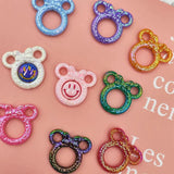 Bowknot Mouse Spacer Beads Jewelry DIY Decoration