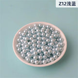 3-10mm Pearl DIY Plastic Beads for Jewelry Making 23 No Holes