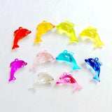 10pcs Dolphin Pendant Toy DIY Necklace Small Jewelry Material