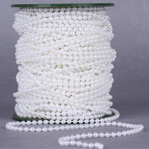 Craft Square Pearl Beads Chain Cotton Line DIY Wedding Party Decor