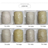 Craft Square Pearl Beads Chain Cotton Line DIY Wedding Party Decor