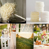 Craft Square Pearl Beads Chain Cotton Line DIY Wedding Party Decor