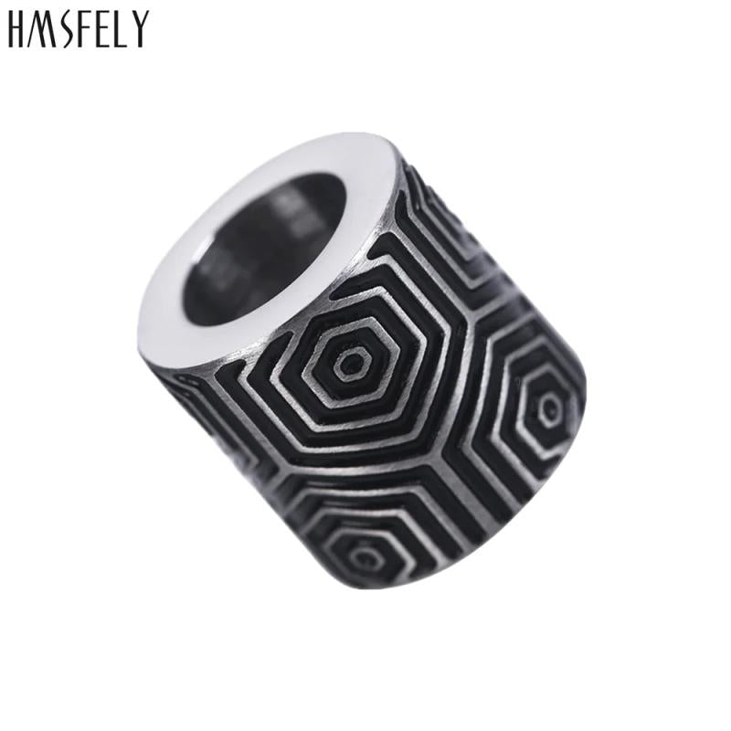 Stainless Steel Honeycomb Beads for Bracelet Making 6mm 8mm Tube Bead