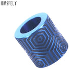 Stainless Steel Honeycomb Beads for Bracelet Making 6mm 8mm Tube Bead