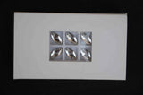 Crystal Cler Navette Sew-on Stones in Various Sizes - Flatback Sewing Beads